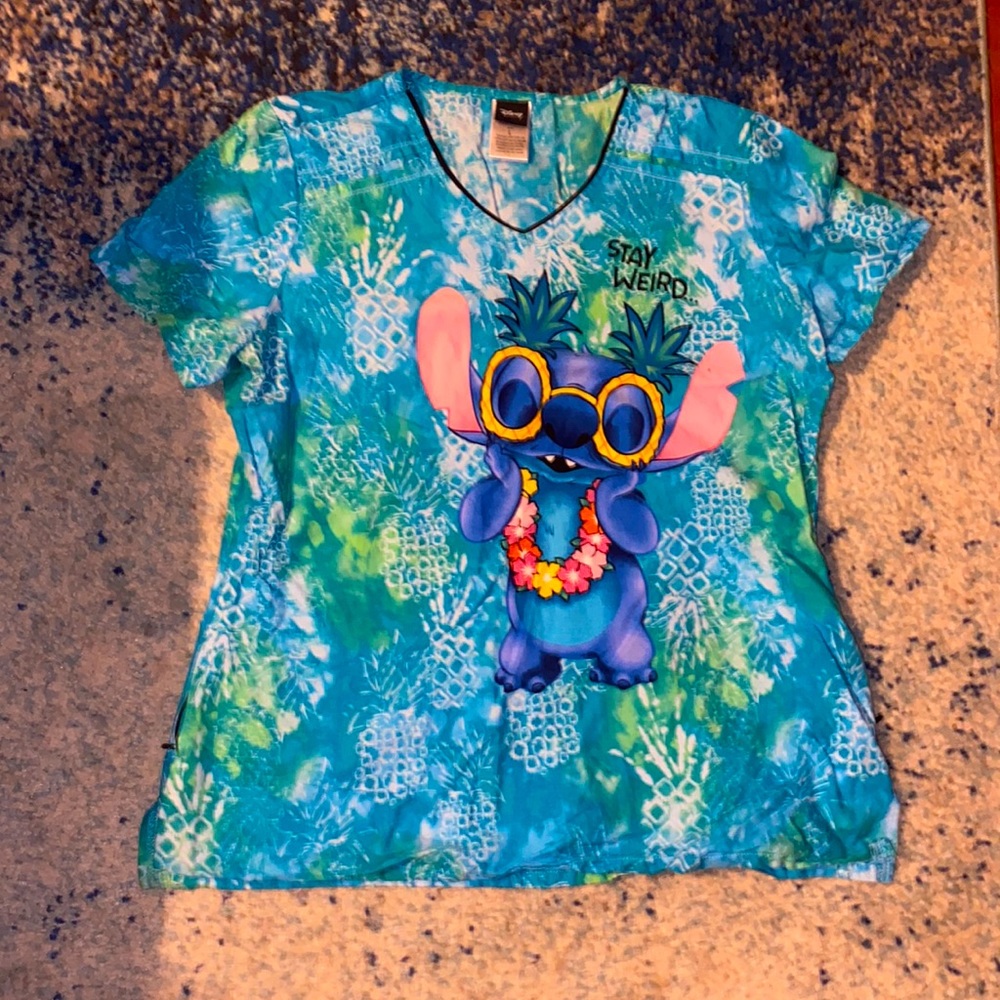 SOLD Stitch scrub top